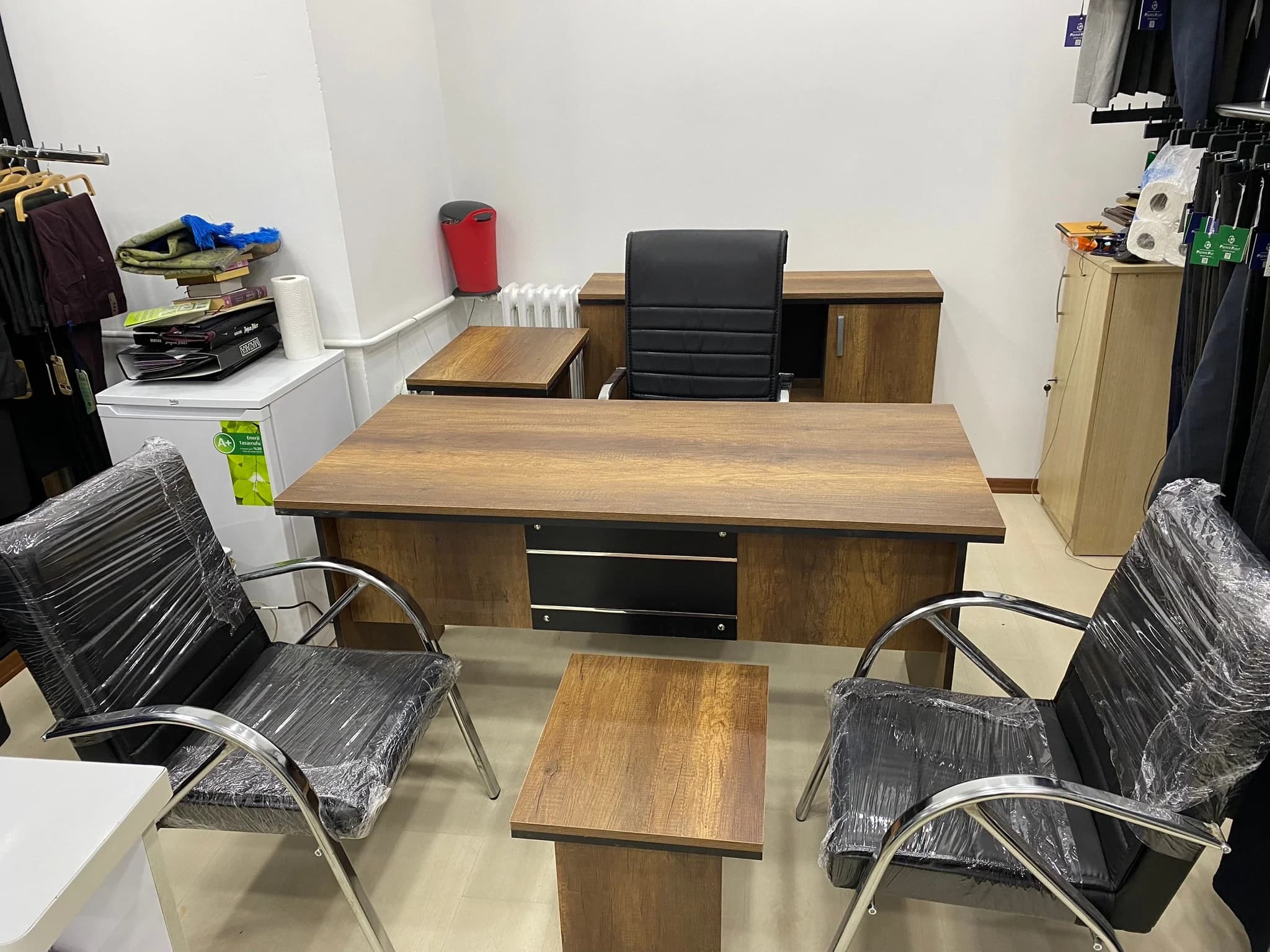 Office furniture delivered and installed