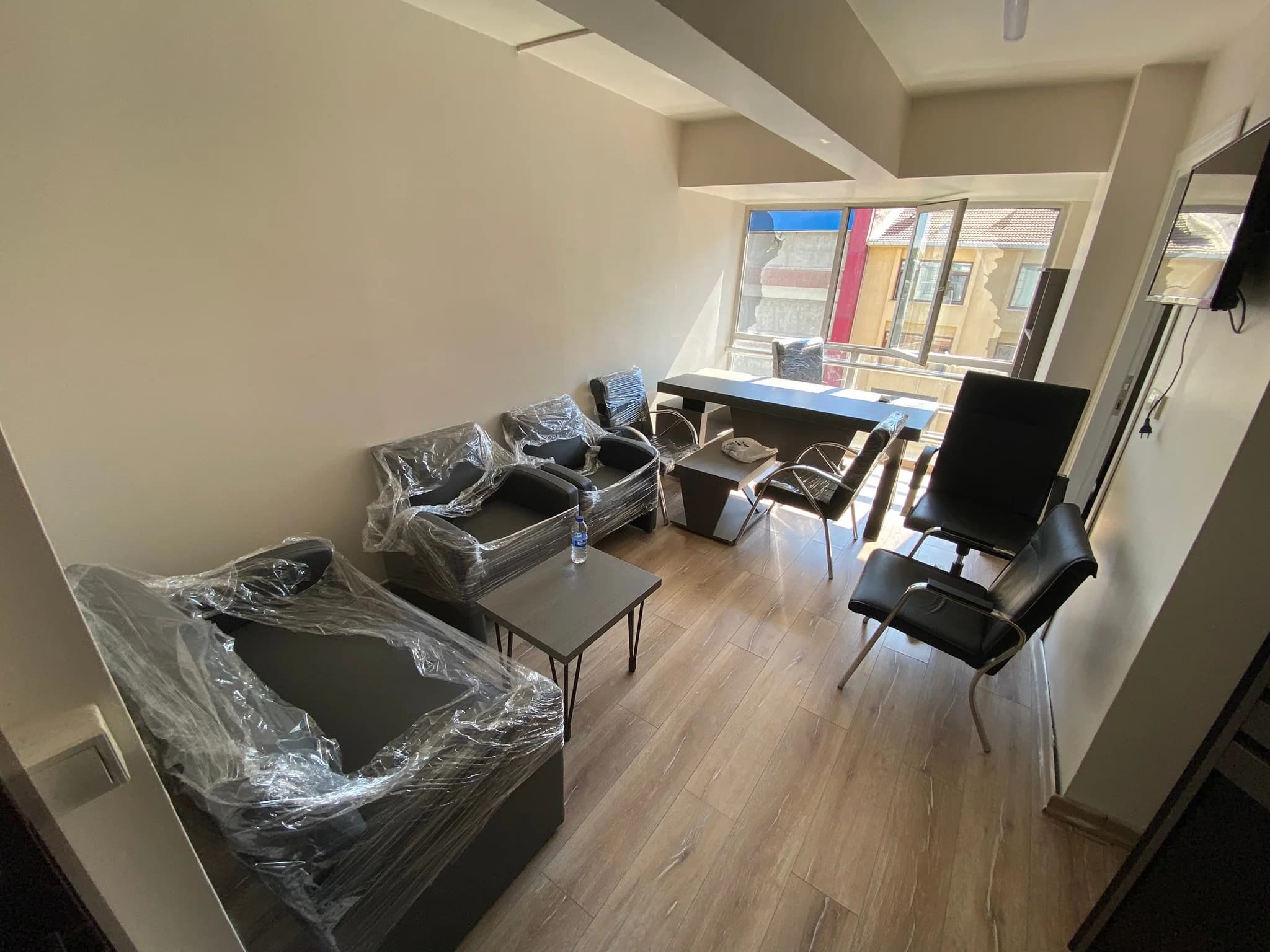 Office furniture delivered and installed