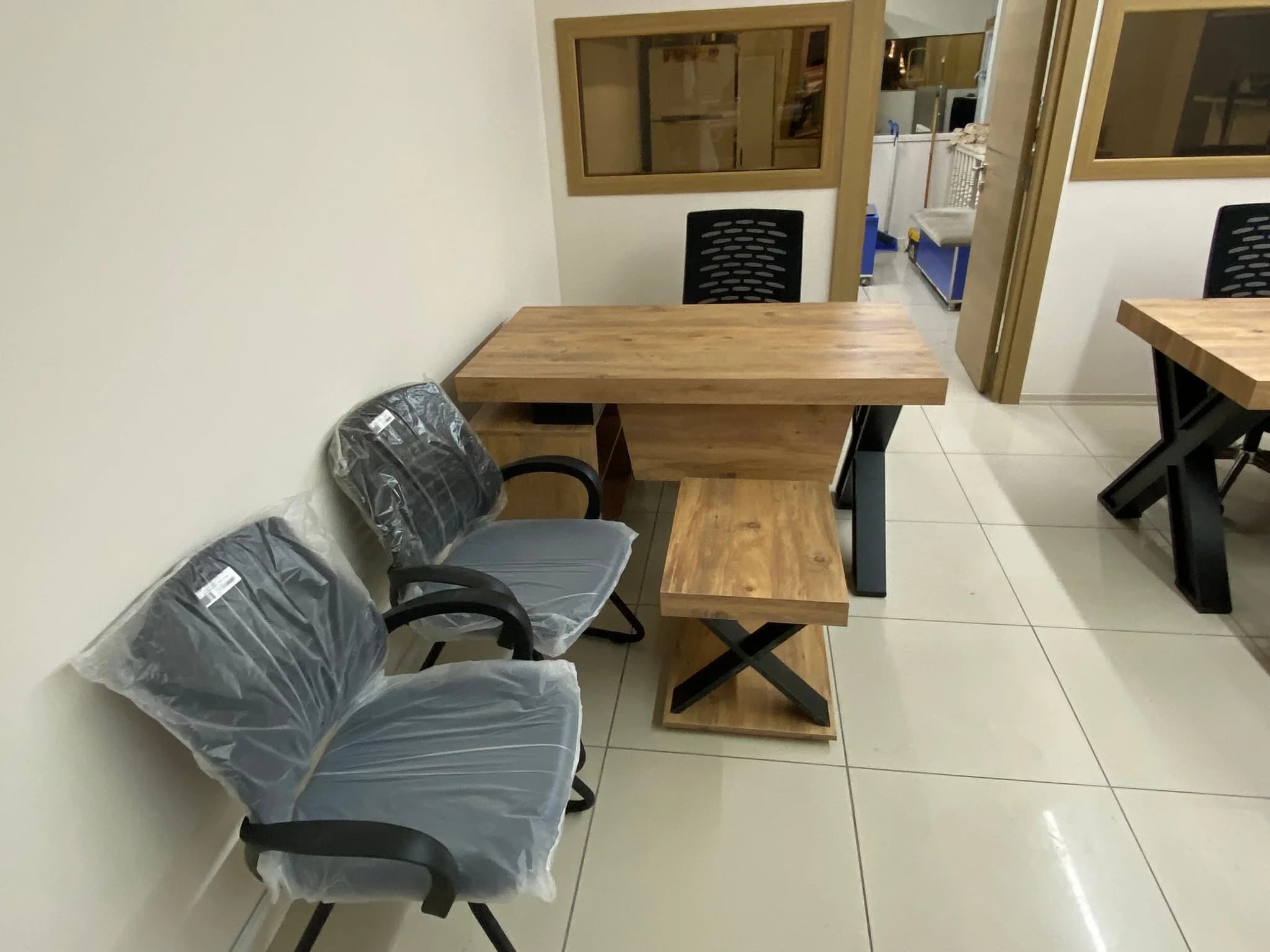 Office furniture delivered and installed