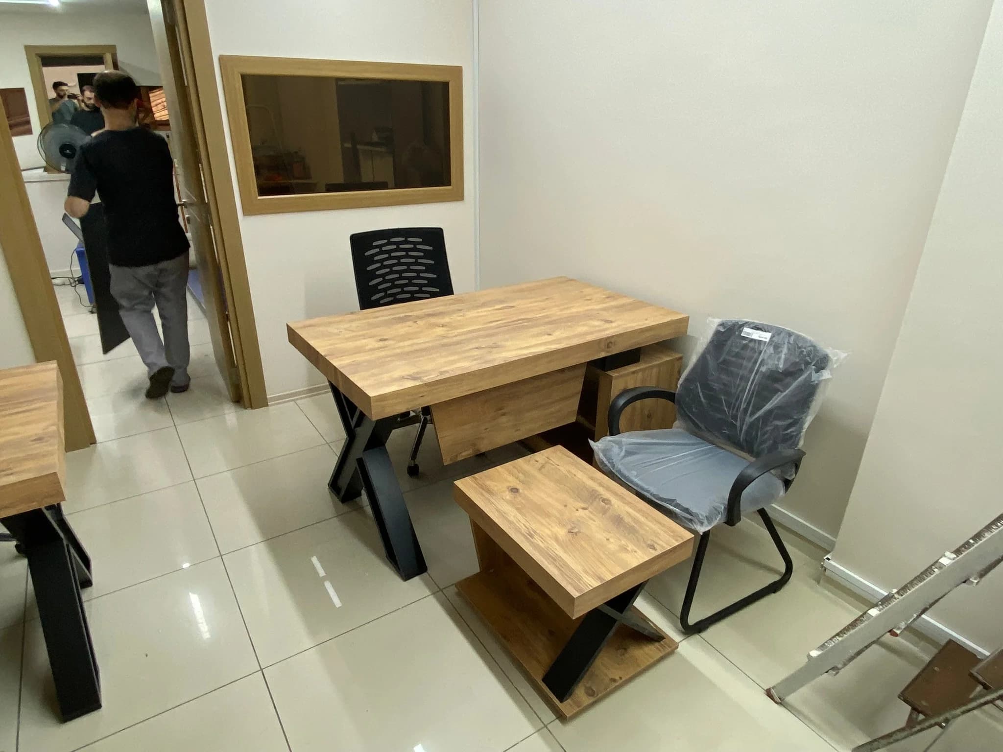 Office furniture delivered and installed