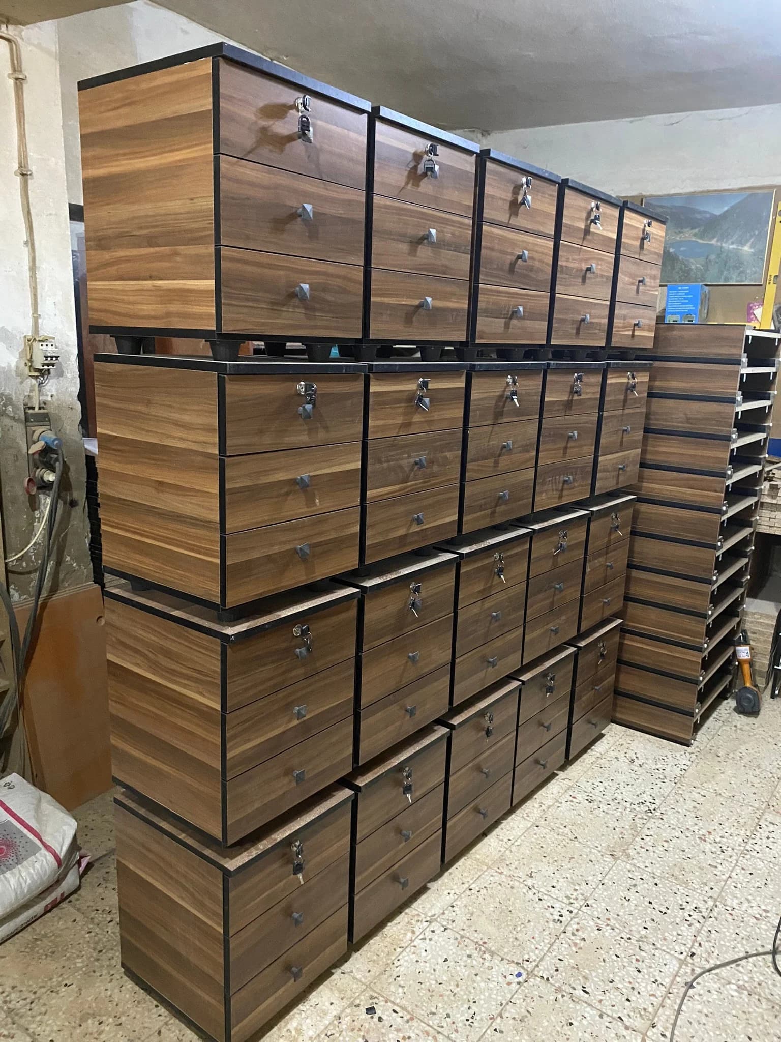 Office furniture delivered and installed