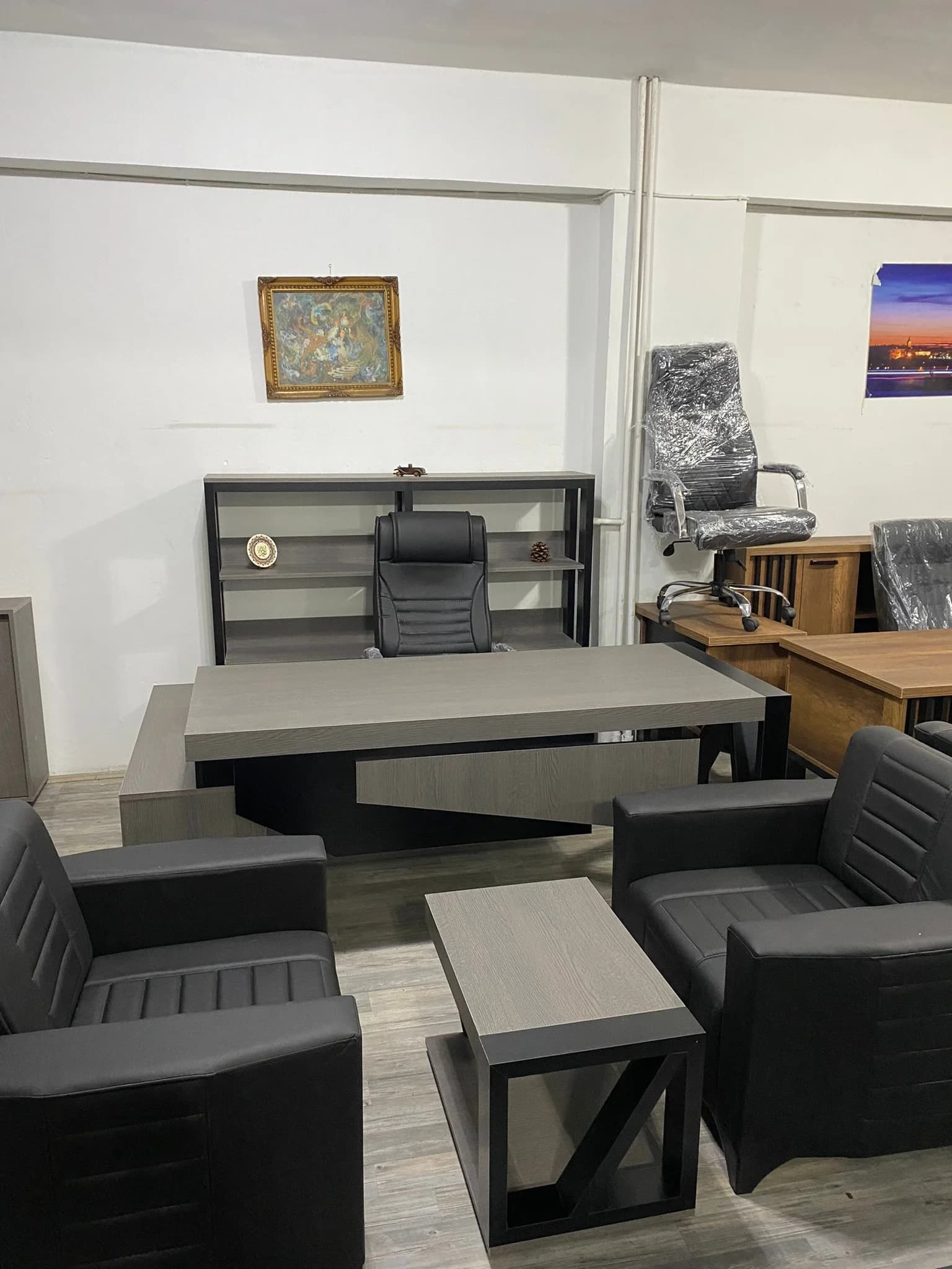 Office furniture delivered and installed