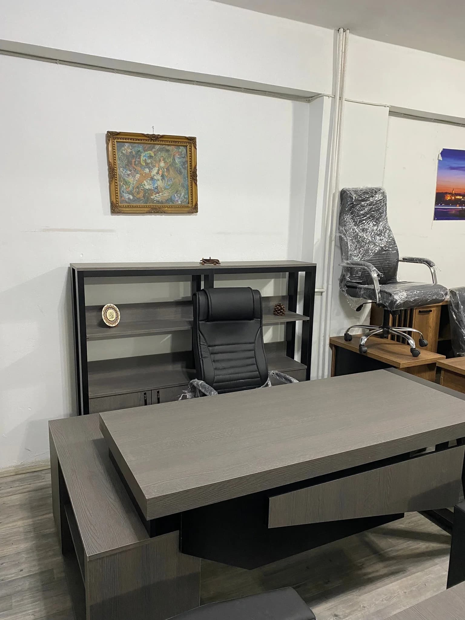 Office furniture delivered and installed