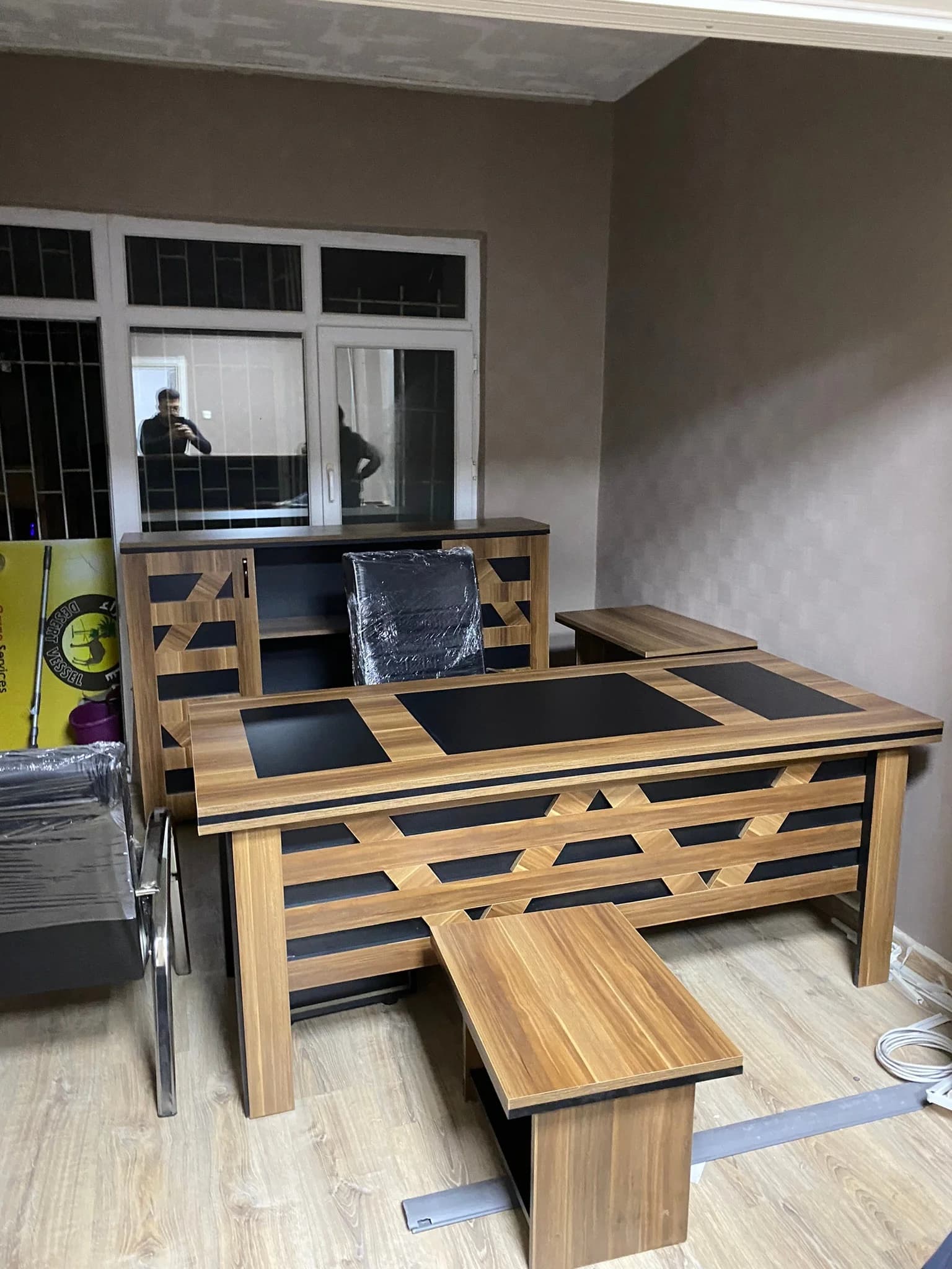 Office furniture delivered and installed