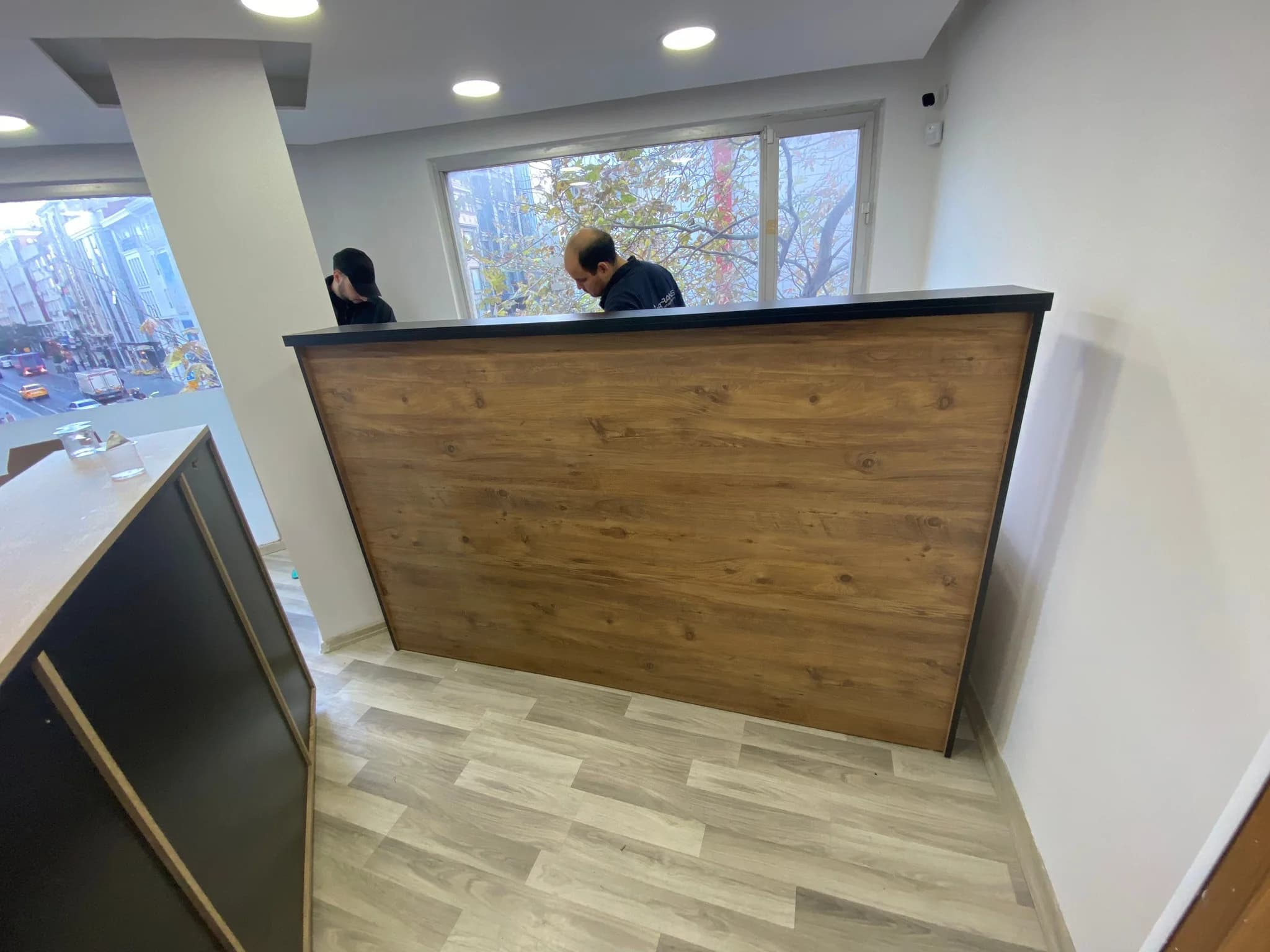 Office furniture delivered and installed