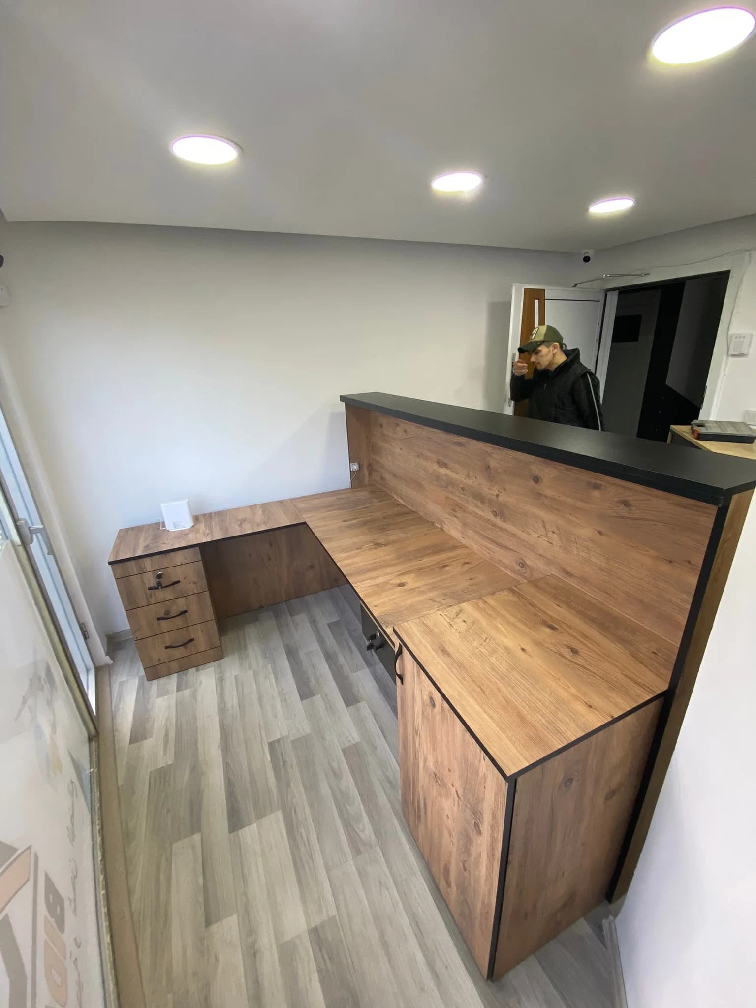 Office furniture delivered and installed
