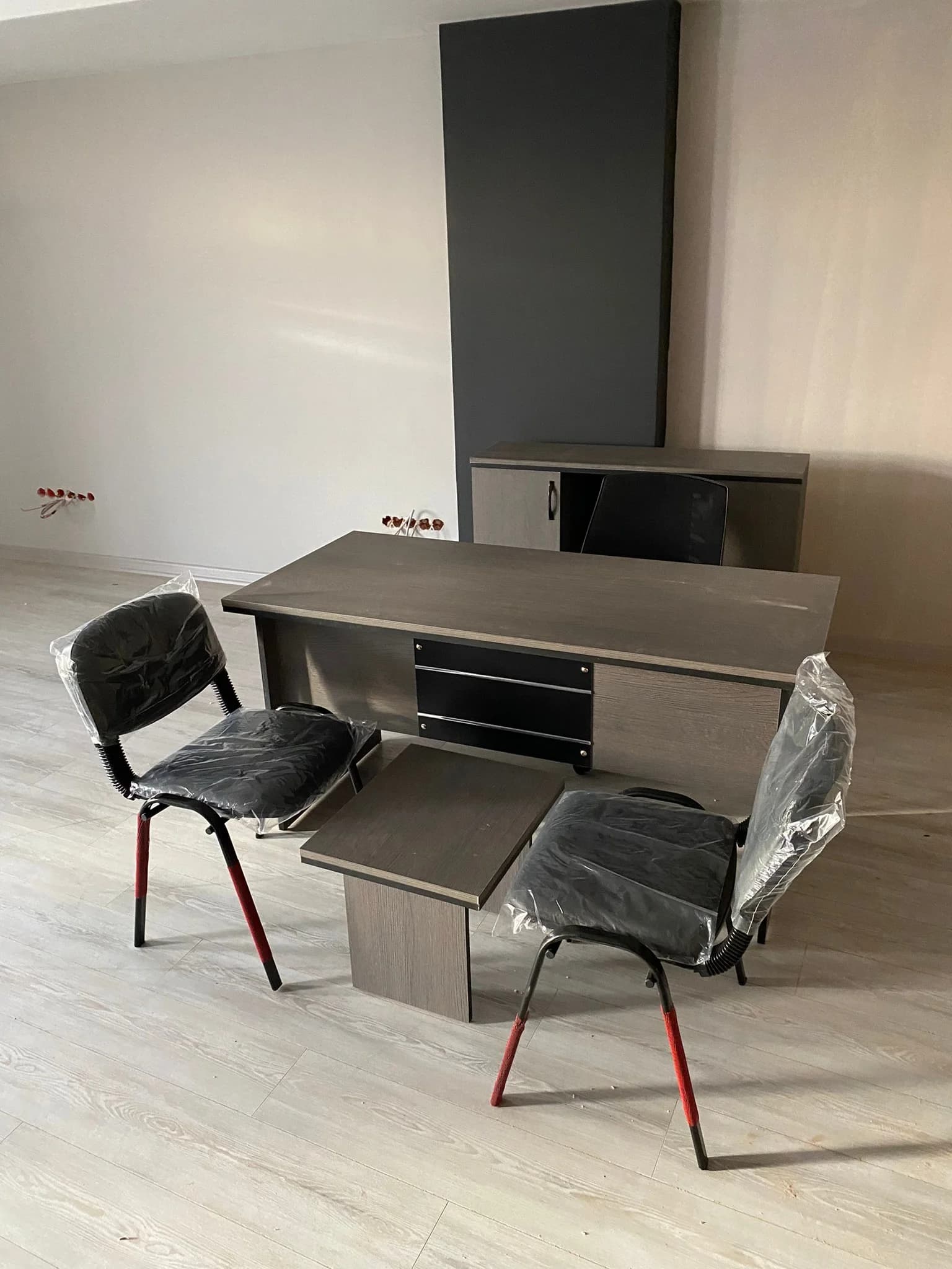 Office furniture delivered and installed