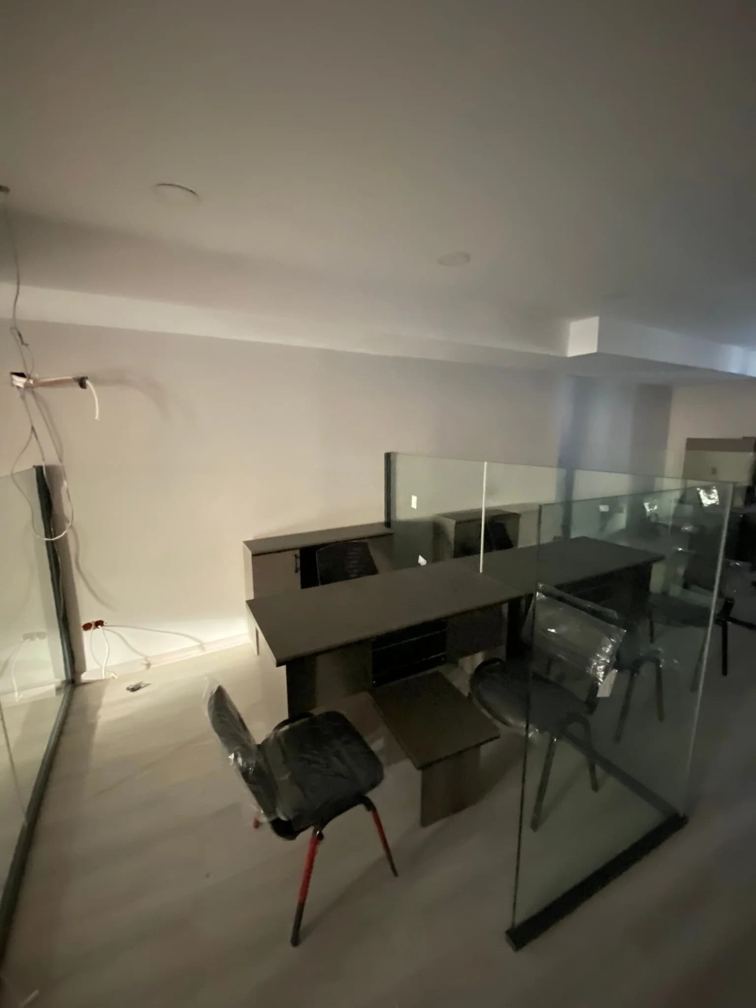 Office furniture delivered and installed
