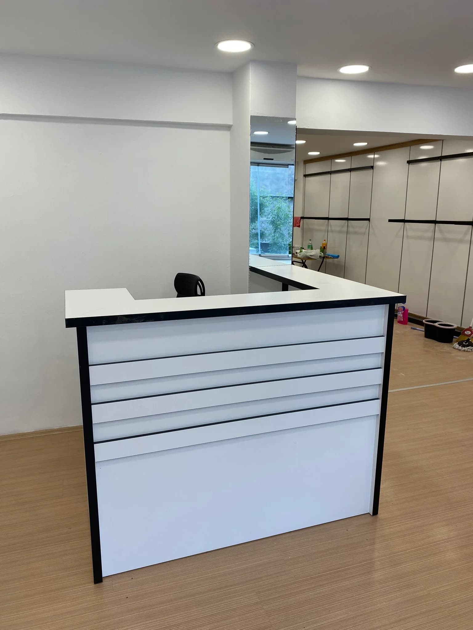 Office furniture delivered and installed