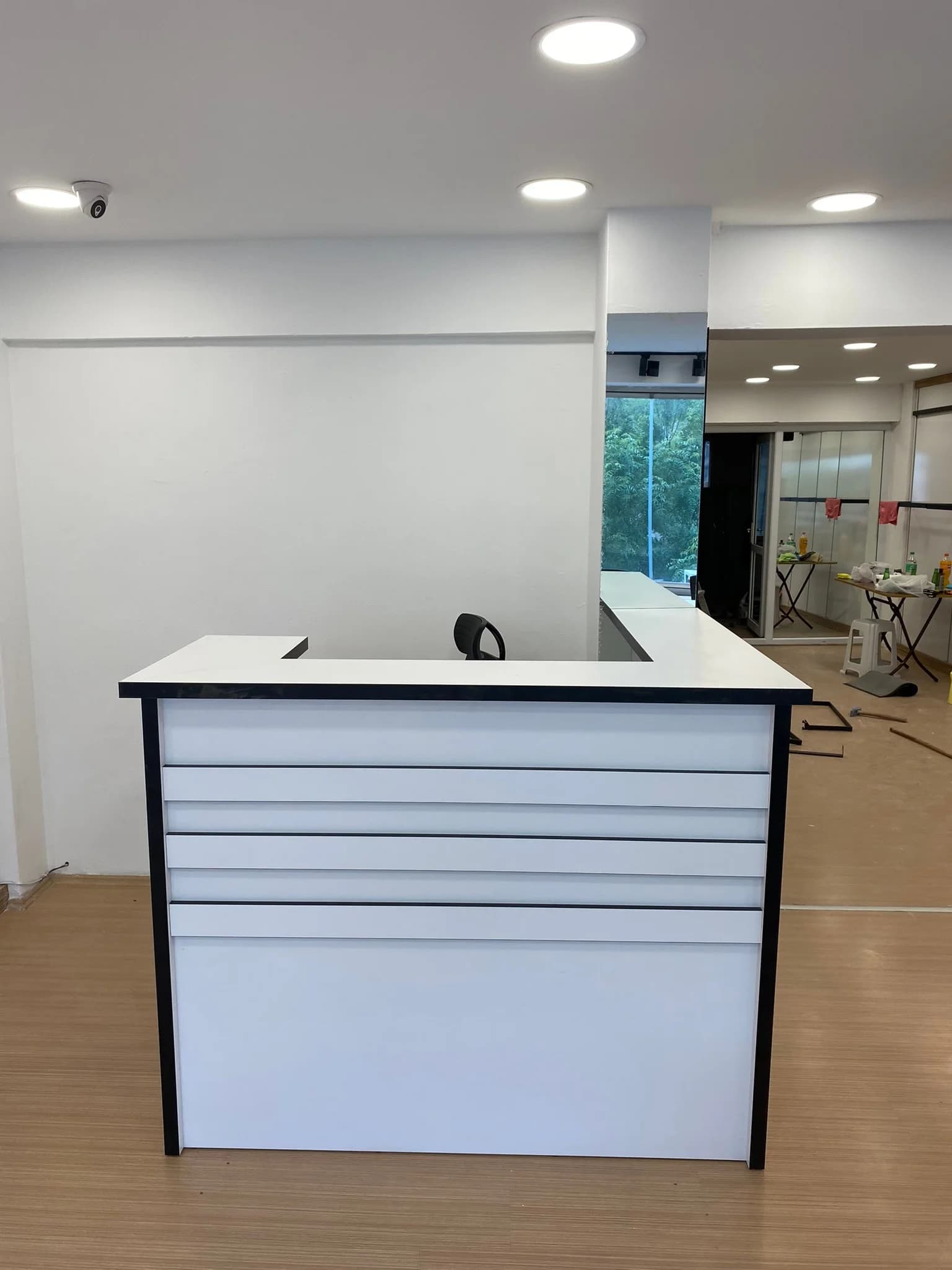Office furniture delivered and installed