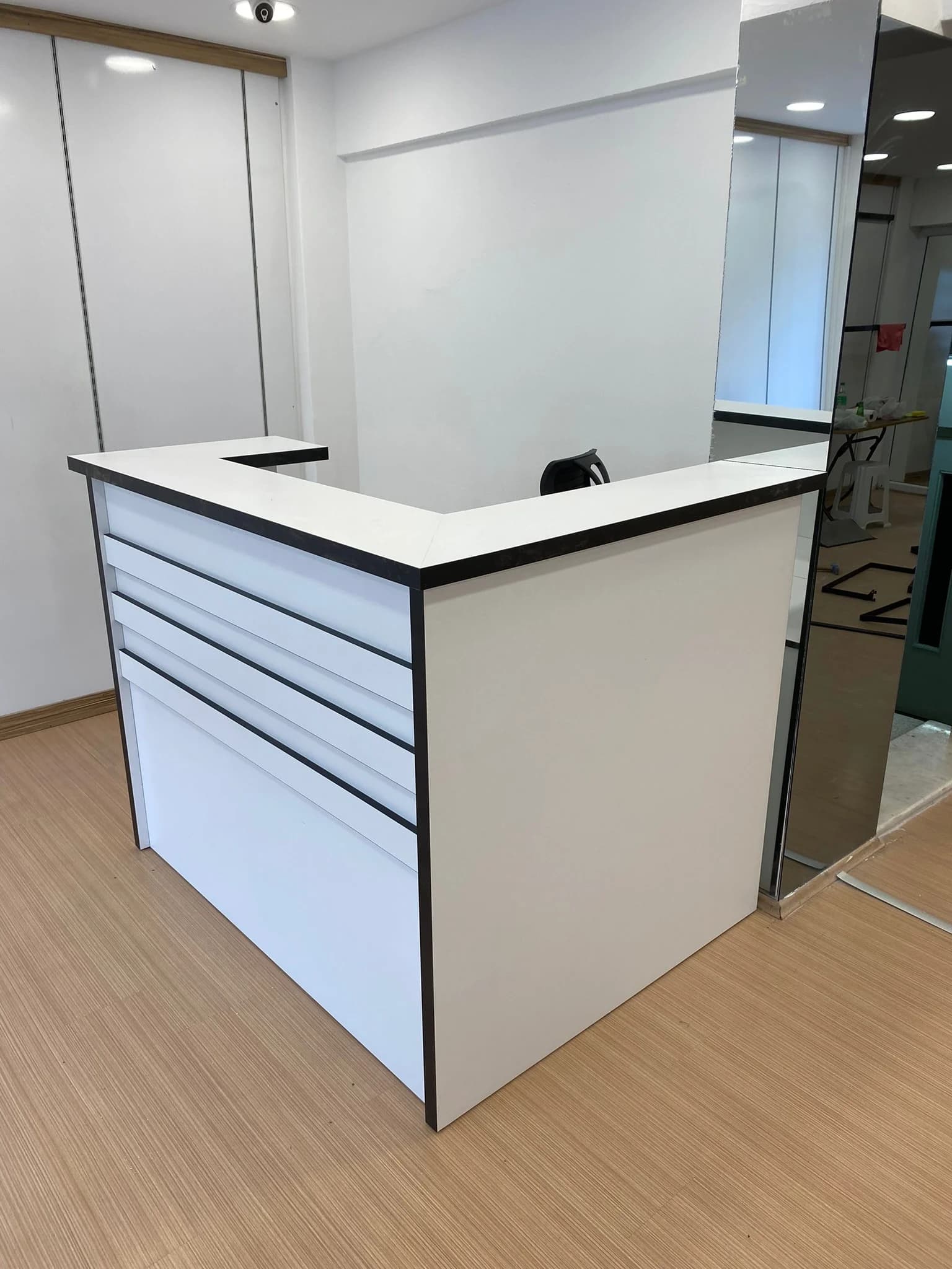 Office furniture delivered and installed