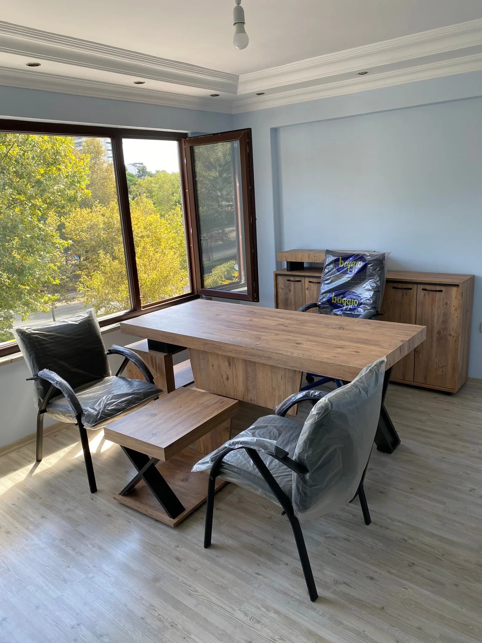 Office furniture delivered and installed