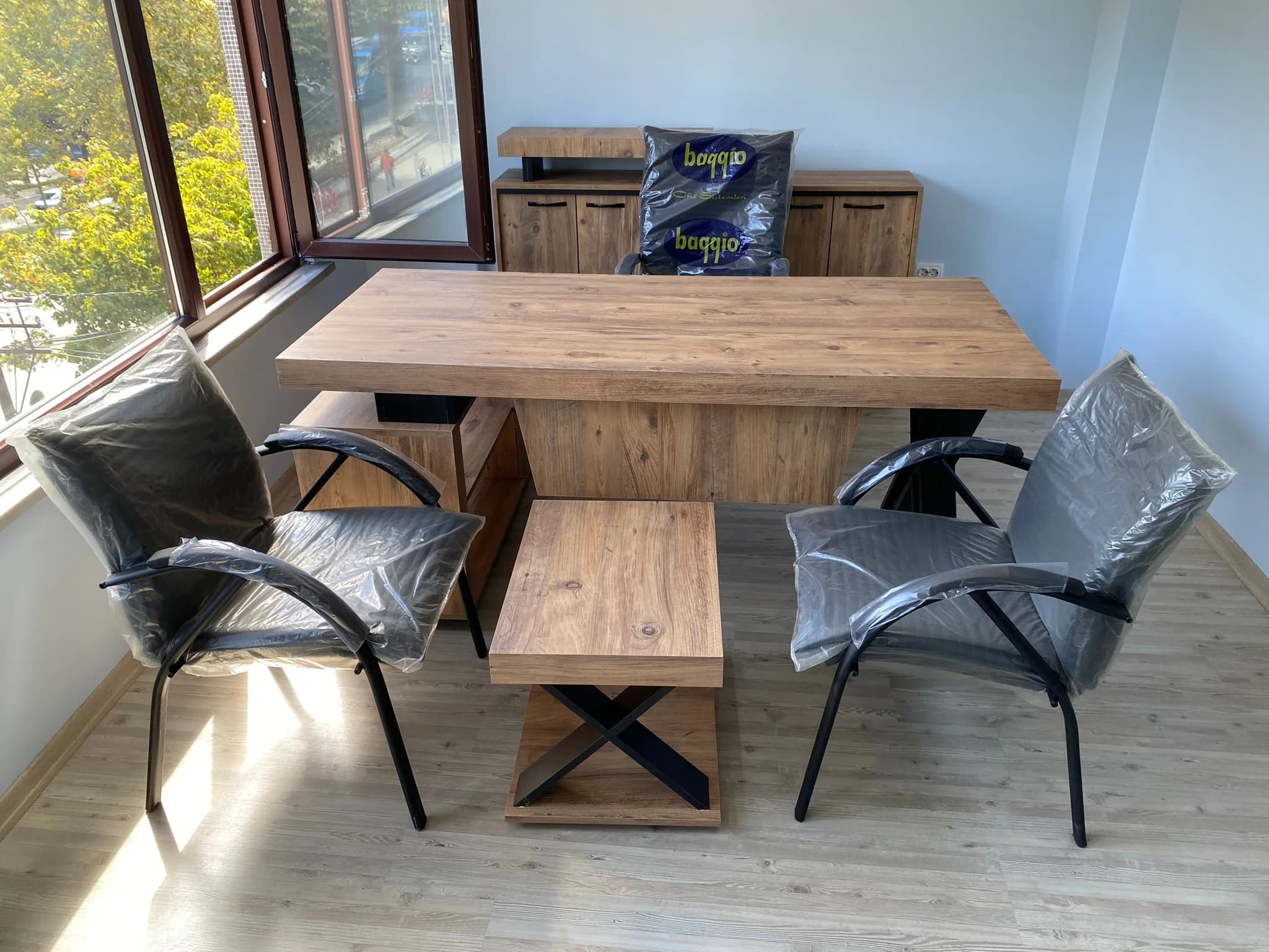 Office furniture delivered and installed