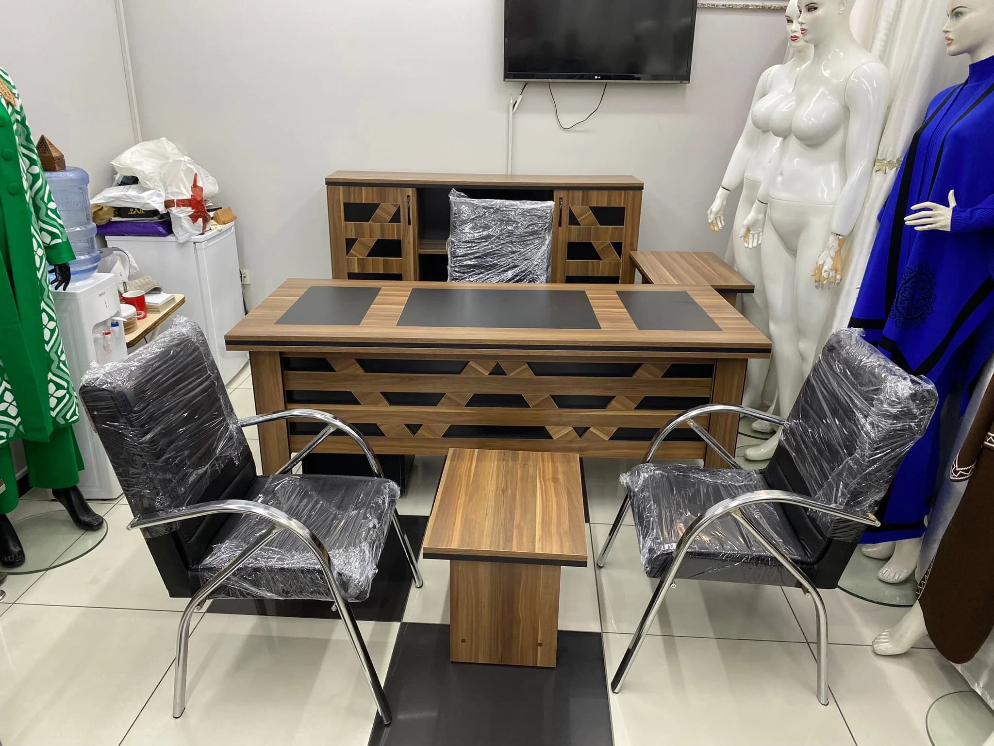 Office furniture delivered and installed